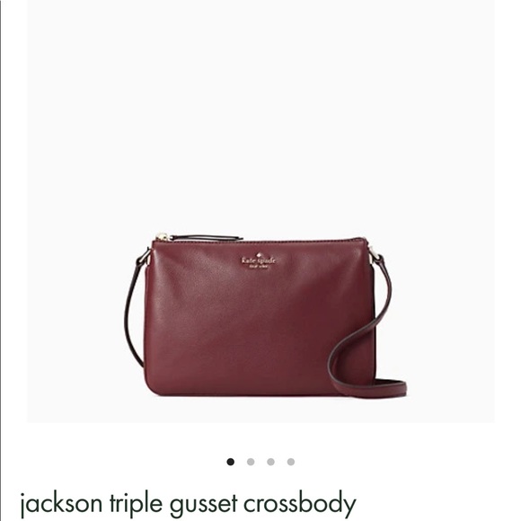 kate spade Handbags - NEW Kate Spade Jackson Triple Gusset Crossbody